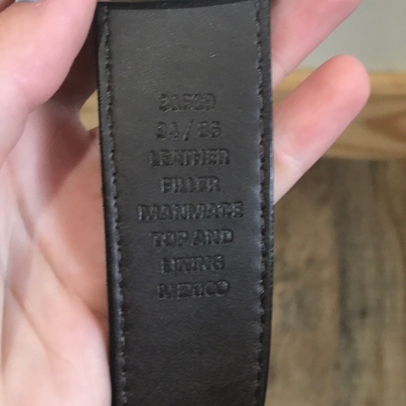 Mens essential classic sleek Reversible black brown belt - Picture 4 of 4